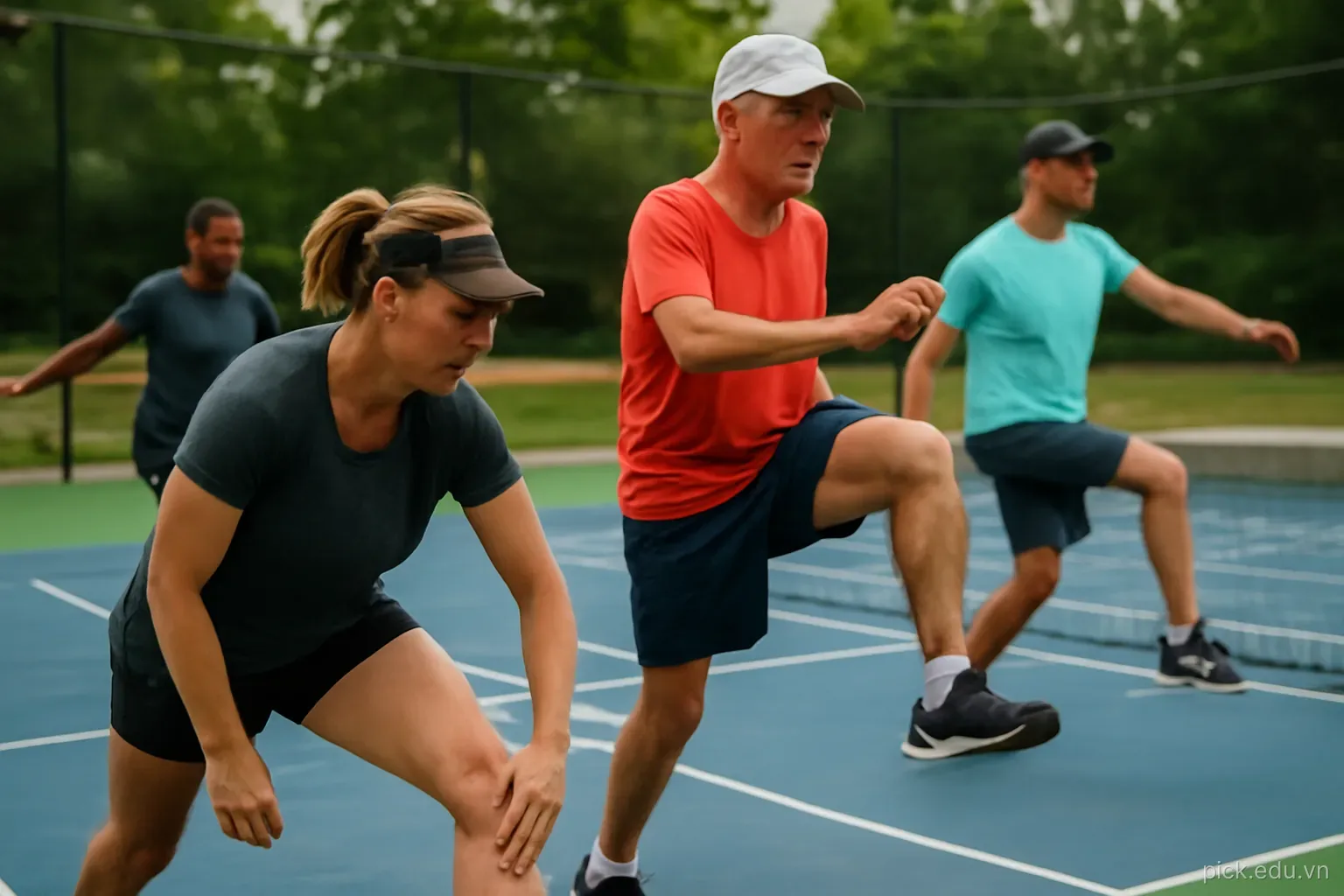 Chấn thương trong pickleball: môn dễ chơi không có nghĩa là ít rủi ro