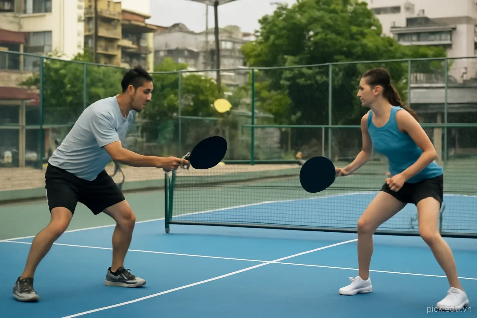 Thể lực cho pickleball: cổ chân và phản xạ
