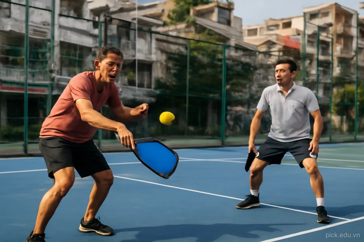 Tính điểm trong pickleball: dễ mà dễ nhầm